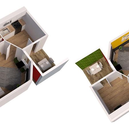 Mm Suites Reims Centre Terasse Екстер'єр фото